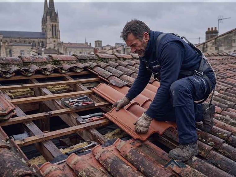 Diagnostic d’infiltration de toiture — chantier Altys Toiture Saint-André-de-Cubzac à Saint-André-de-Cubzac