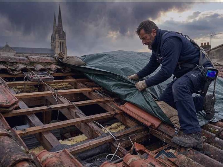 En urgence, l’objectif est d’arrêter l’eau
